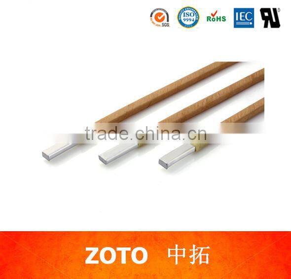 Square section KRAFT paper covered conductor