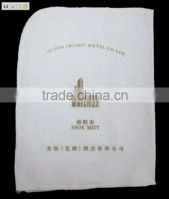 Hotel Disposable Cheap Shoe Shine Cloth