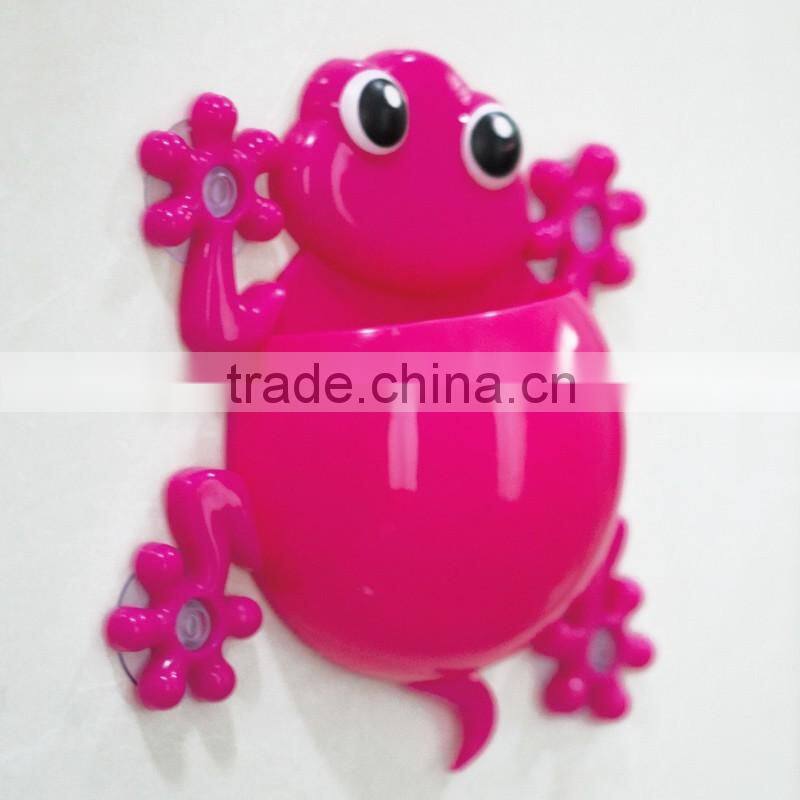 Creative Cartoon Sucker Gecko Toothbrush Holder