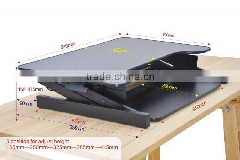 New moder for adjustable height desk,standing desk,desk riser
