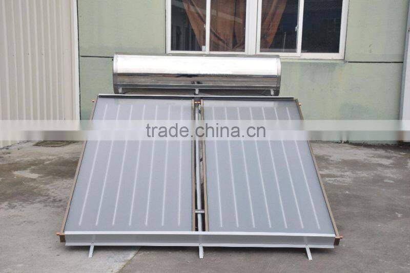 Non-Pressure Flat Plate Solar Water Heater System/Low Pressure Solar System Solar Flat Plate