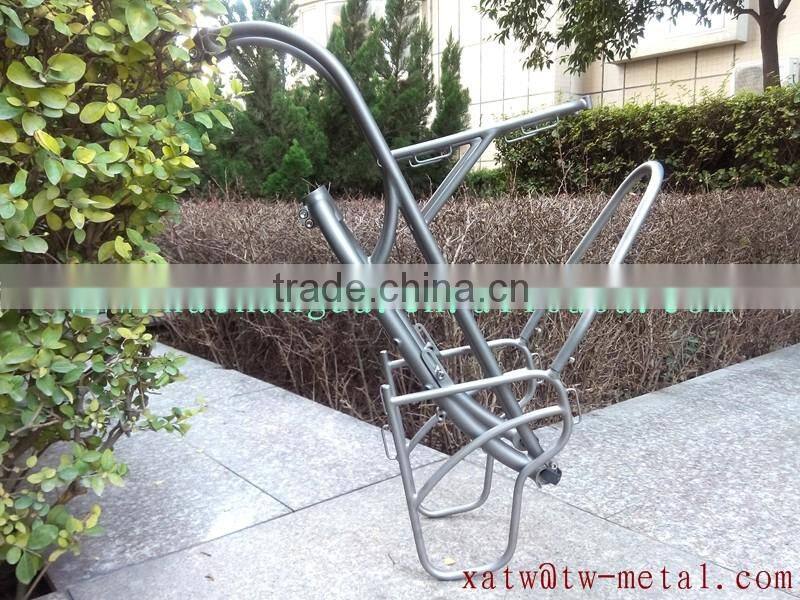 titanium truss fork with front rack titanium bicycle rack customize titanium truss fork