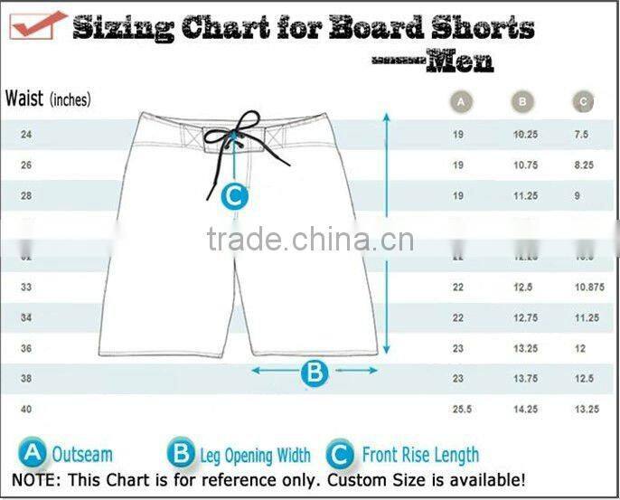 board shorts fabric for man