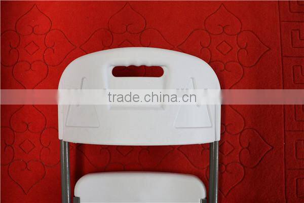 China Wholesales Hdpe Blow Molding Stackable Portable Used Outdoor Leisure Plastic Folding Chairs SD-28