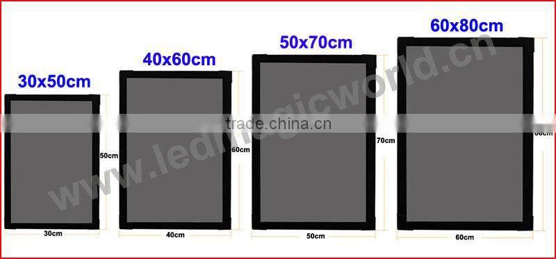 High Quality Sparkle Neon Marker Pen Chalk Board LED Writing Board