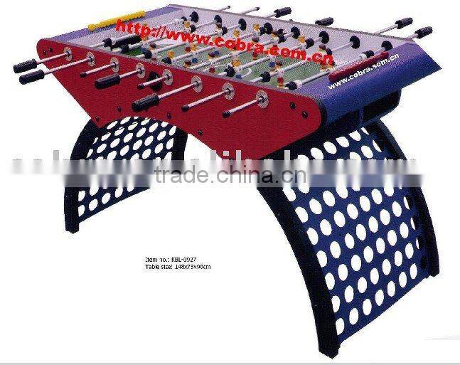 blue top black legs football table,Soccer Table