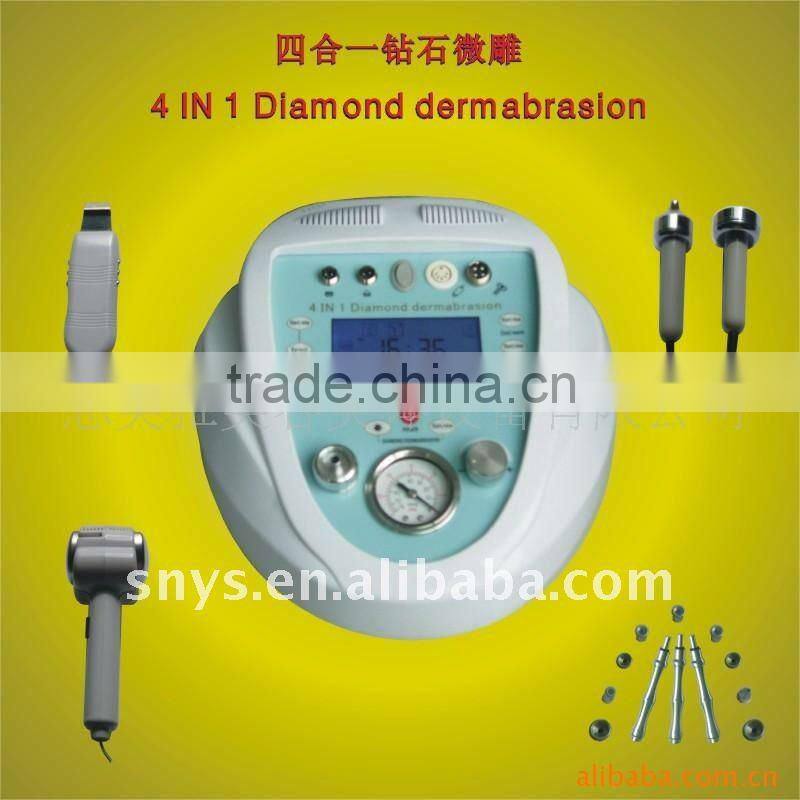 4 in 1 diamond microdermabrasion skin spa instrument