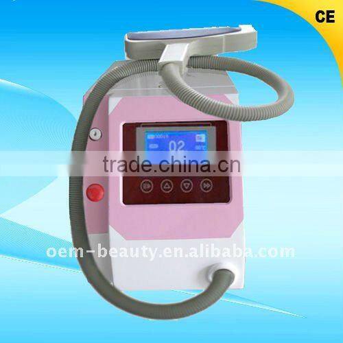 Cheap Price Mini Q switch nd yag laser tattoo removal Machine D001