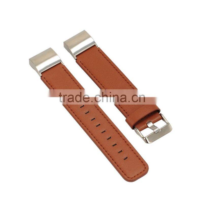 Retro fashion leather Band for Fitbit Charge 2 smart bracelet strap for Charge2 bands