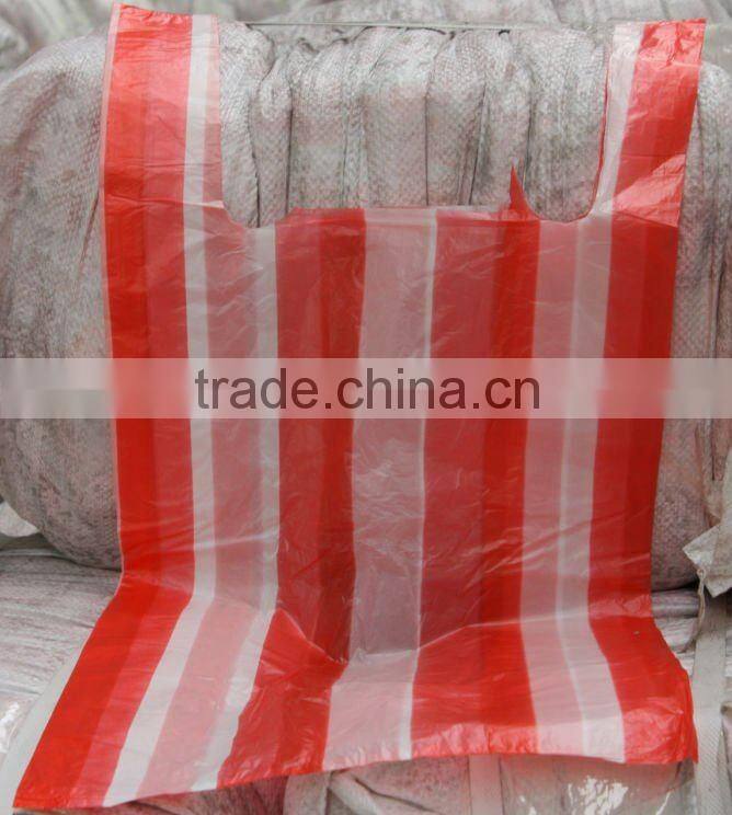 striped T-shirt bags of all sizes