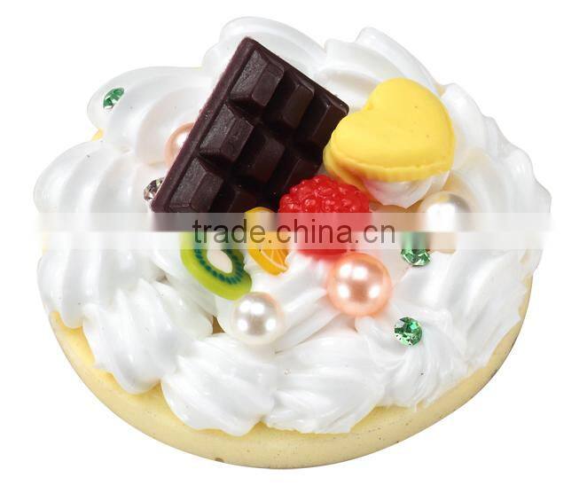 Artificial wedding/anniversary/birthday cake with fake fruits decoration