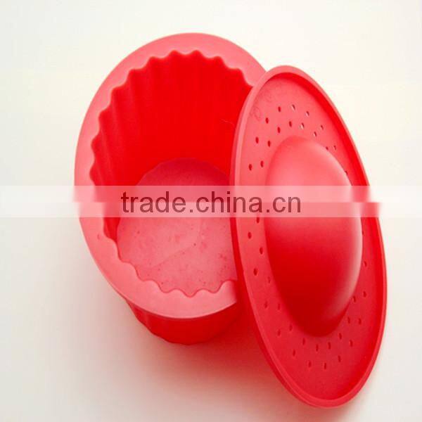 2016 new arrivals silicone rose cake mold