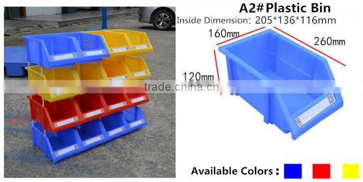 Stacking Plastic Container Warehouse Shelving Bin
