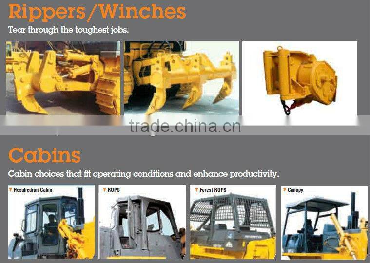 China New 220HP Crawler Bulldozer Shantui Brand SD22 For Sale