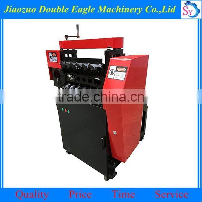 Scrap wire and cable recycling station automatic peeling machine/double peeler