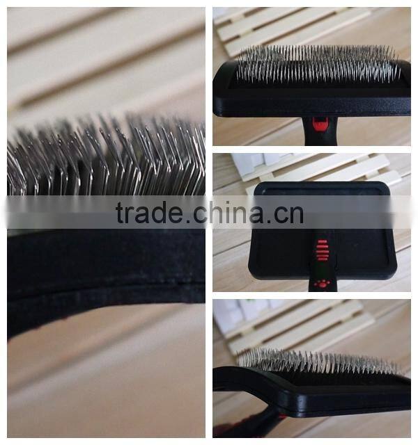 2016 new pet brush with anti-slip handle