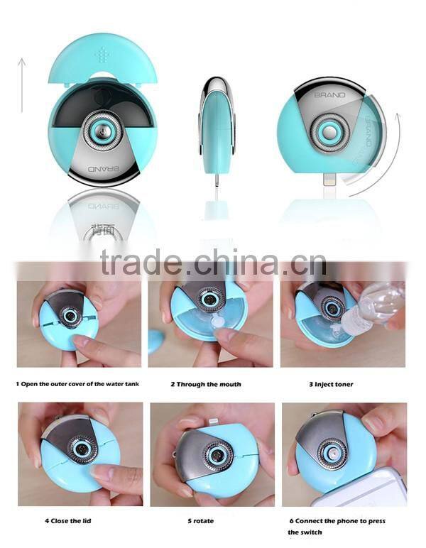 facial mini handheld super humidifier for personal