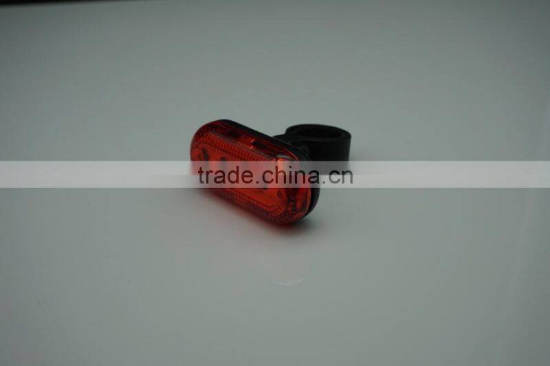 factory wholesale 5 red LED bicycle light,bicycle safety light