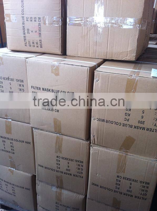 Plastic Dust Mask/Filter Mask Blue Colour