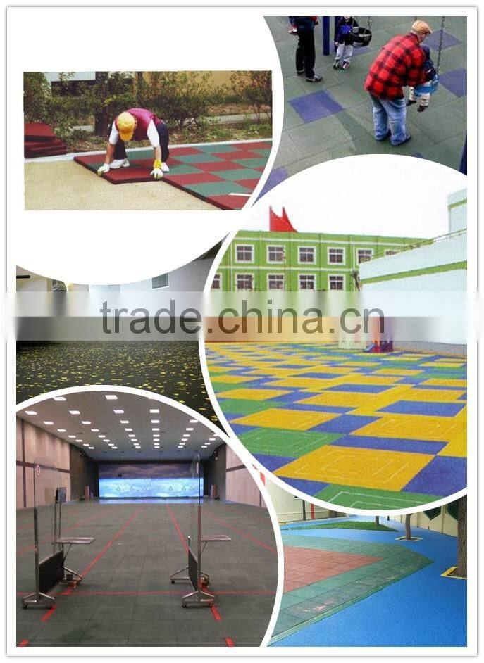 Sound Insulation Rubber Flooring for Fitness Room/Gym Rubber Flooring
