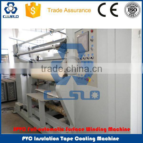 CE STANDARD GOOD QUALITY PVC ELECTRICAL TAPE COATING MACHINE