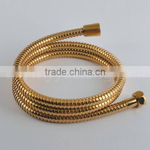 Doflex 2015 new fashion 59 inches replacement golden shower hose with brass fittings