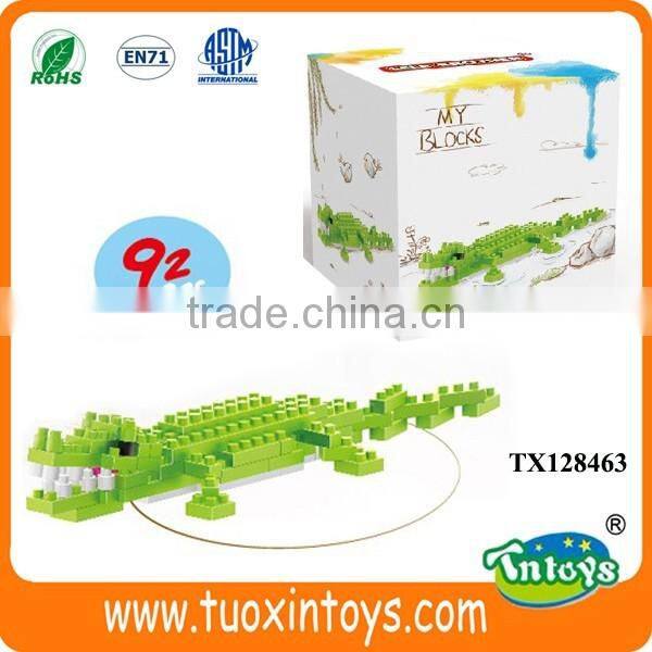 plastic pipe dinosaur building blocks toys for adult