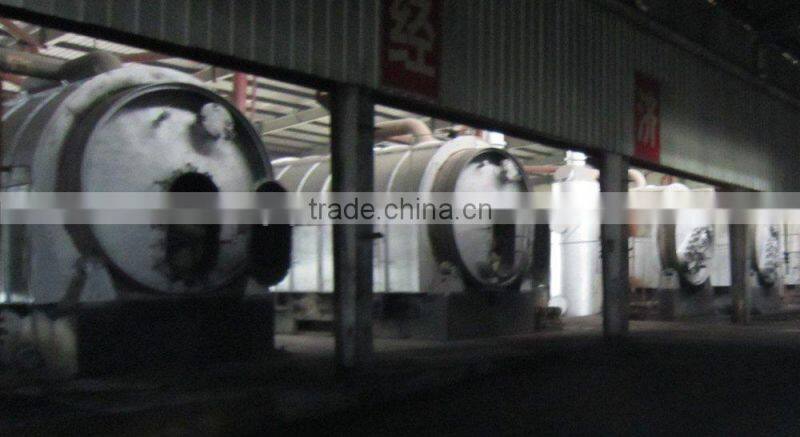 2016Hot Sale Pyrolysis Tyre Oil Machine Refining Waste Tyre Equipment