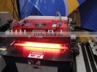 high temperature quartz tube for Powder coat curing
