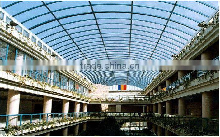 Durable pc housetop skylight, dome skylight, 4x8 sheet plastic,