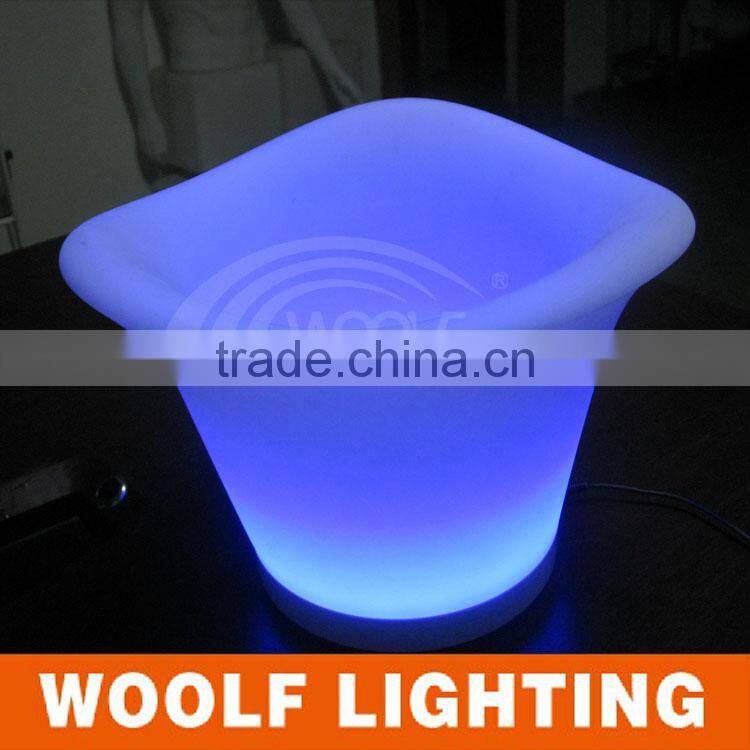 NEW design hot sale used wine ktv bar led small ice bucket