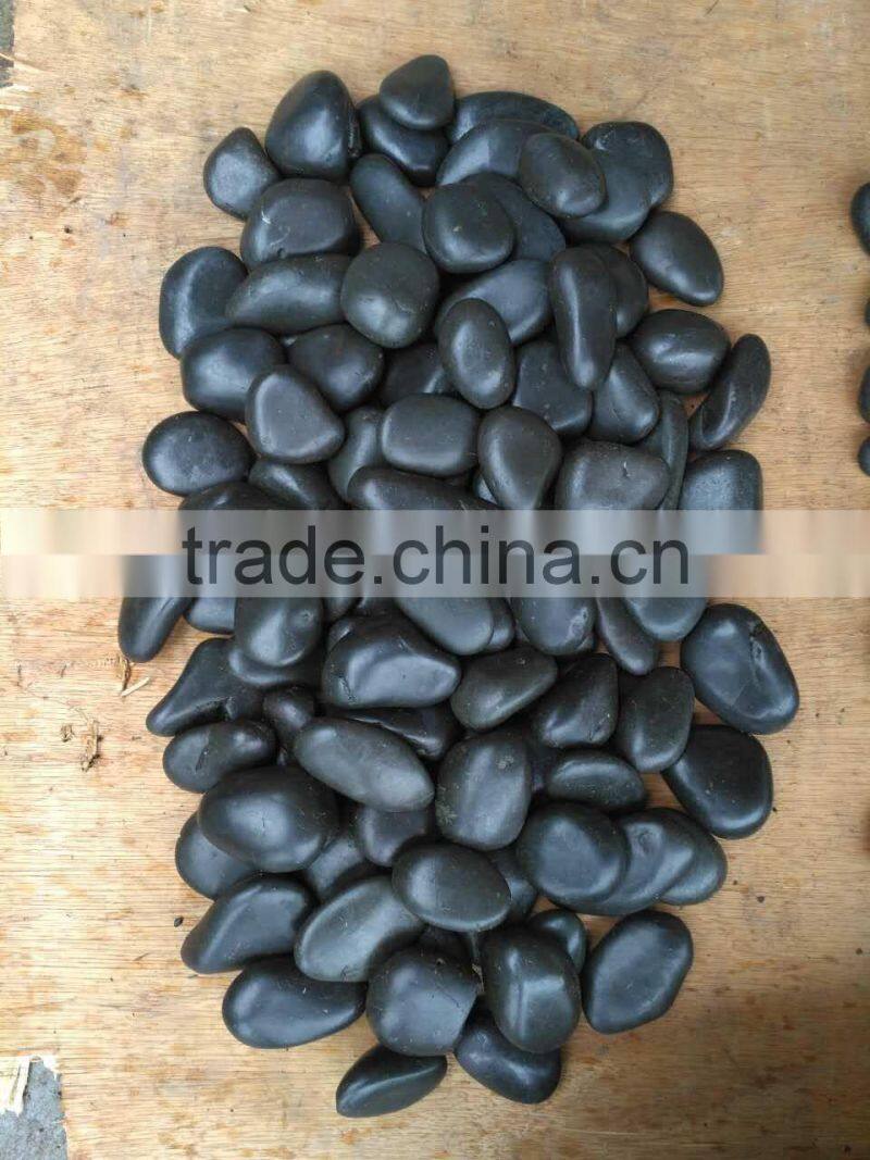 black high polished pebble on promotion