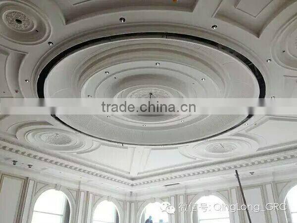 Custom GRG Glass Reinforced Gypsum Interior decoration ceiling