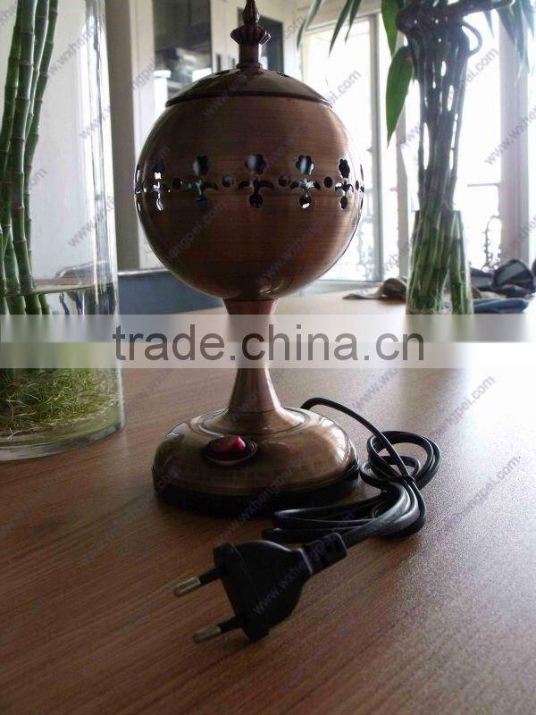 Metal Electronic Incense Burner new stly Arabic stly metal incense burner