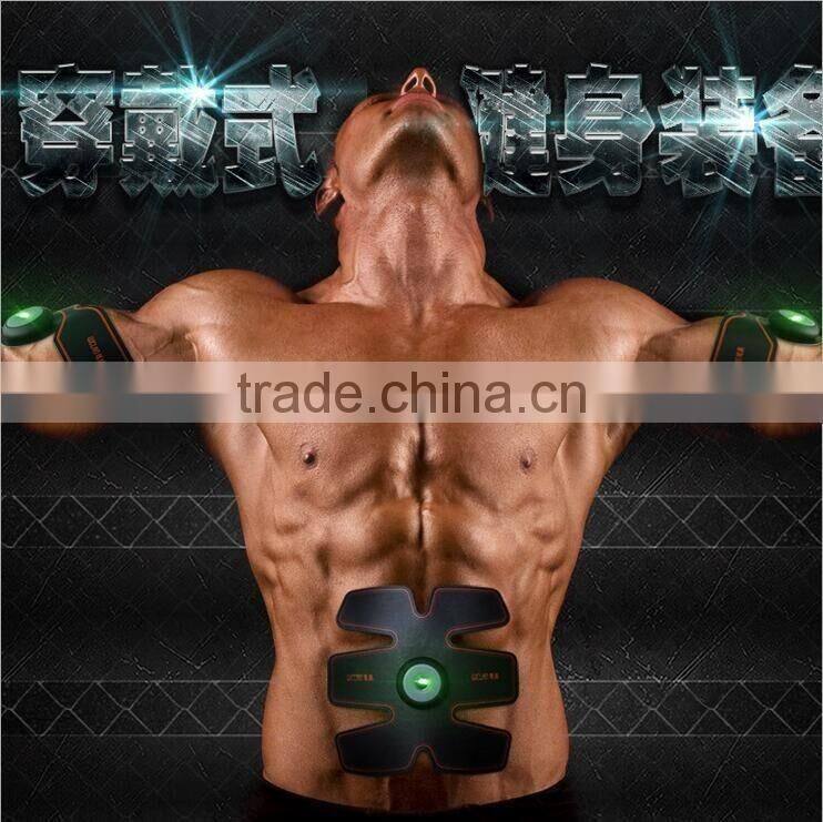 2016 New Arrival Gym Form Duo Intelligent Smart Electric Wireless Body Shapping Instrument Muscle Build Machine