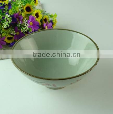 Bulk Stock Round Japanese style Ceramic Soup&Salad bowl