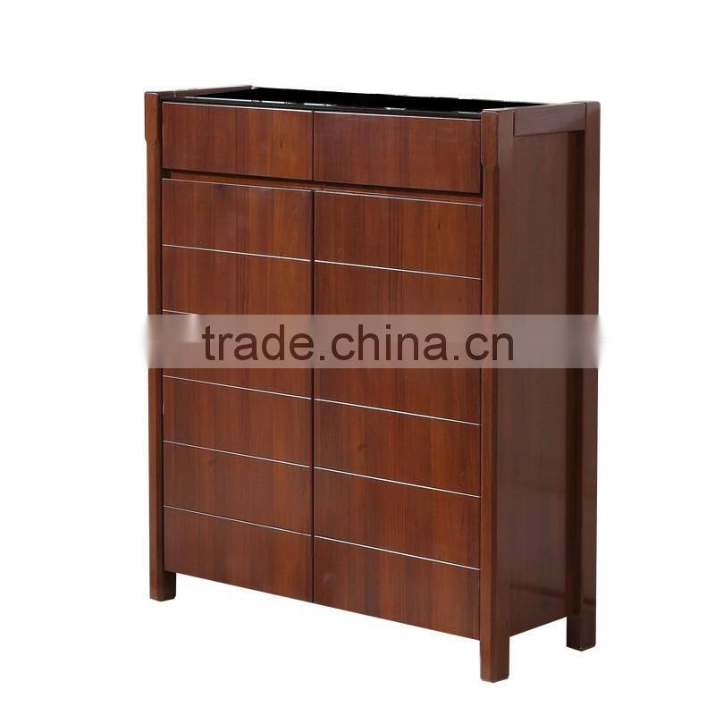 Modern design wooden shoe rack cabinet