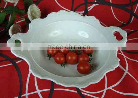 Porcelain furit dishes with factory price