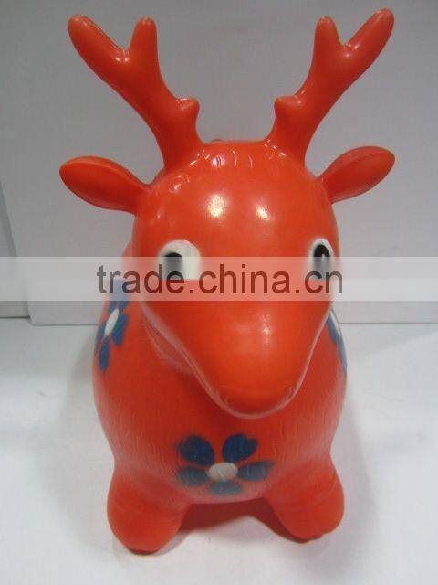painted inflatable toys for children Jumping horse
