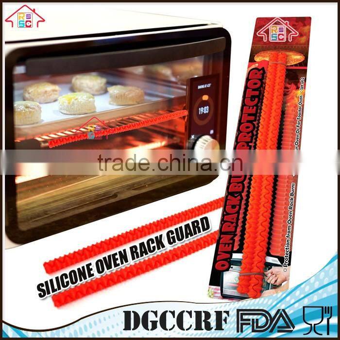 NBRSC Heat Resistant Silicone Oven Rack Guards Prevent Nasty Burns and Scars