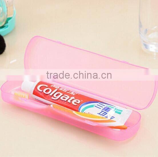portable colorful dental tool box toothbrush box toothbrush travel case toothpaste box