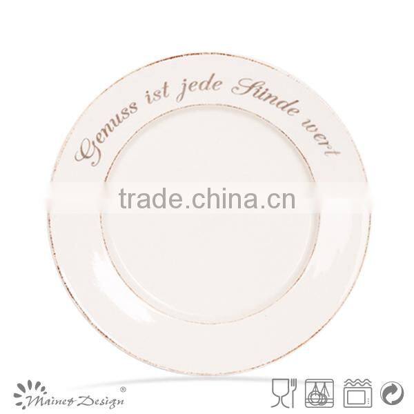 Super quality novel dinnerware sets ceramic christmas design