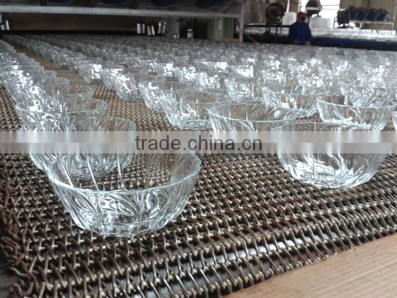 Clear wholesale 5pcs glass bowl set