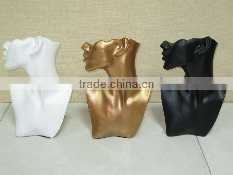 resin jewelry neck display