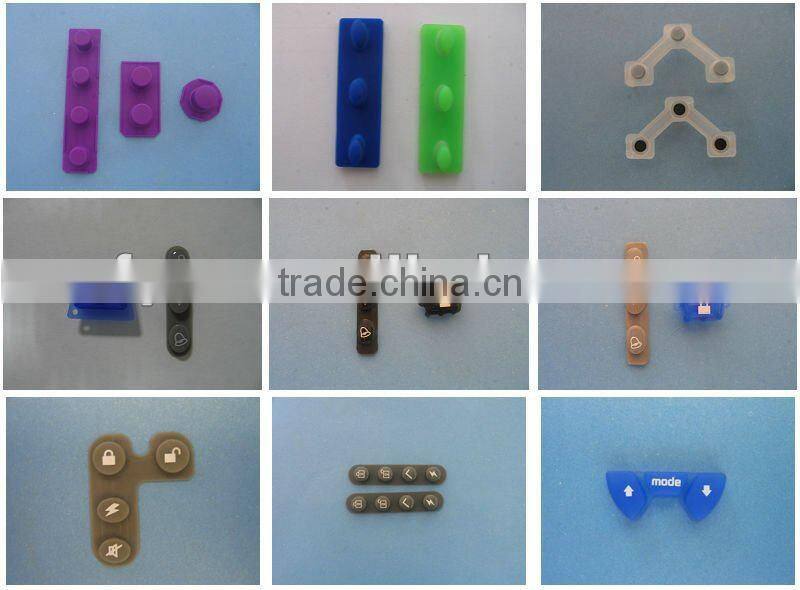 silicone rubber keypad for remote control