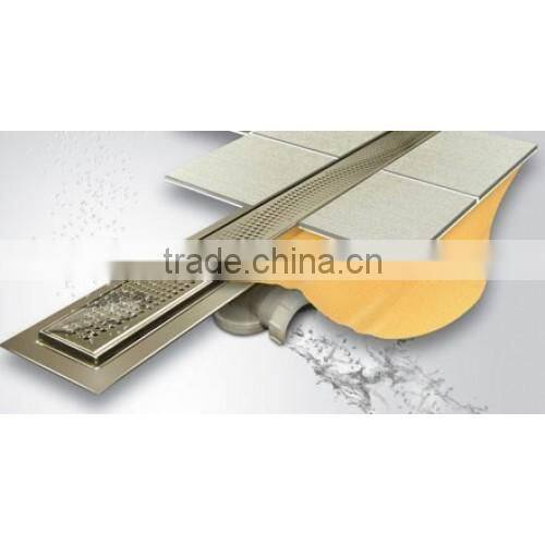 drainage stainless steel floor drain grating patio covers/airport drain system/railway drainage
