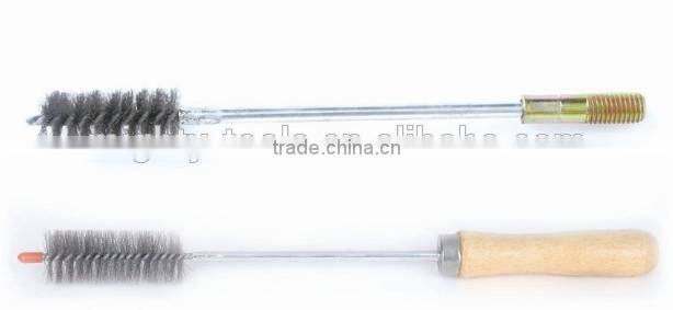 brush with zine-plating shaft