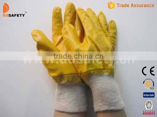 DDSAFETY 2017 Cheapest Nitrile Glove Safety Equipment Working Gloves From Factory