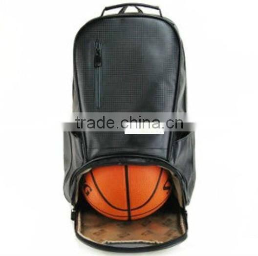 2013 popular leather backpack for hiking with pu