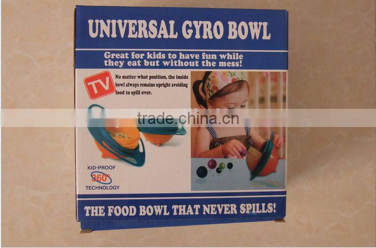 Magic 360 Degree Rotation Bowl universal multi-function Kids Bowls